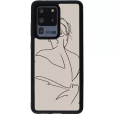 Coque Samsung Galaxy S20 Ultra - Silicone rigide noir Salnikova 05