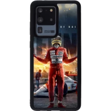 Samsung Galaxy S20 Ultra Case Hülle - Silikon schwarz Senna The King of Rain