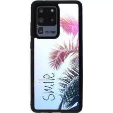 Coque Samsung Galaxy S20 Ultra - Silicone rigide noir Smile 05