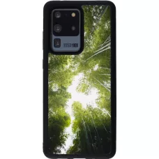 Samsung Galaxy S20 Ultra Case Hülle - Silikon schwarz Spring 23 forest blue sky