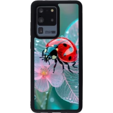 Samsung Galaxy S20 Ultra Case Hülle - Silikon schwarz Ladybird in bloom Spring 2026
