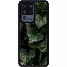 Samsung Galaxy S20 Ultra Case Hülle - Silikon schwarz Spring 23 fresh plants