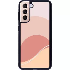 Samsung Galaxy S21 5G Case Hülle - Silikon schwarz Autumn 22 abstract sunrise
