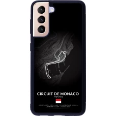Samsung Galaxy S21 5G Case Hülle - Silikon schwarz F1 Track 2025 Monaco