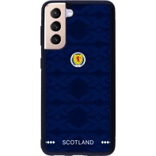 Samsung Galaxy S21 5G Case Hülle - Silikon schwarz Schottland 2026 personalisierbares Fussballtrikot