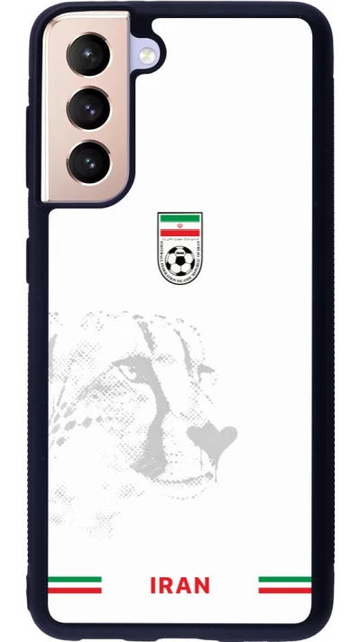 Samsung Galaxy S21 5G Case Hülle - Silikon schwarz Iran 2026 personalisierbares Fussballtrikot