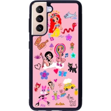 Samsung Galaxy S21 5G Case Hülle - Silikon schwarz Karol G La Bichota Manana Sera Bonito