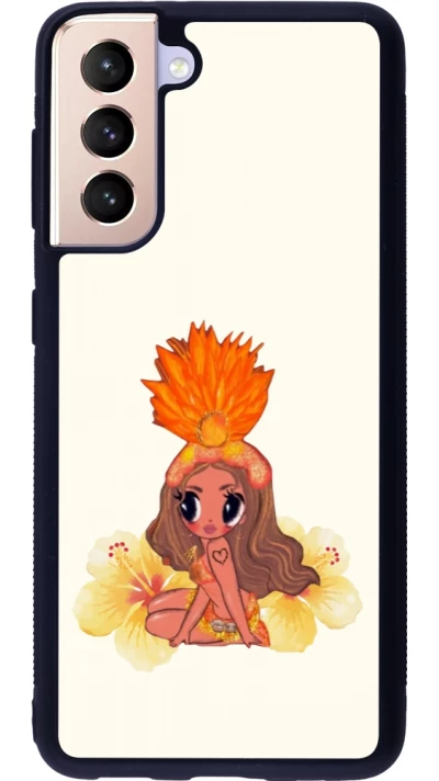 Samsung Galaxy S21 5G Case Hülle - Silikon schwarz Karol G Tropicoqueta