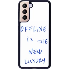 Samsung Galaxy S21 5G Case Hülle - Silikon schwarz Offline is the new luxury