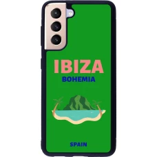Samsung Galaxy S21 5G Case Hülle - Silikon schwarz Pop Summer Destination Ibiza