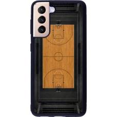 Coque Samsung Galaxy S21 5G - Silicone rigide noir Sports 2026 Basketball