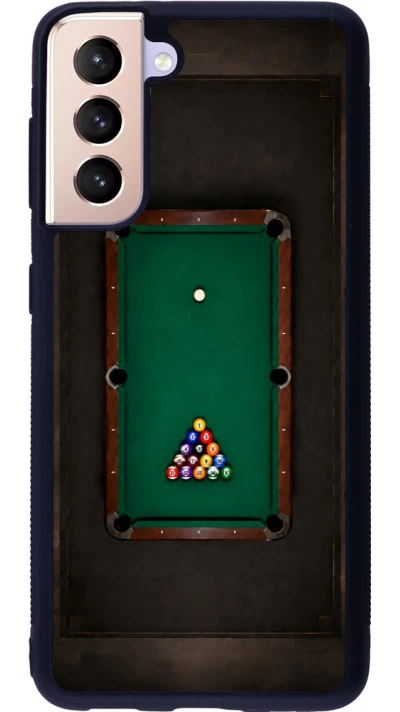 Coque Samsung Galaxy S21 5G - Silicone rigide noir Sports 2026 Billard