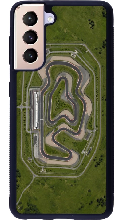 Coque Samsung Galaxy S21 5G - Silicone rigide noir Sports 2026 Circuit