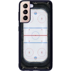 Coque Samsung Galaxy S21 5G - Silicone rigide noir Sports 2026 Hockey
