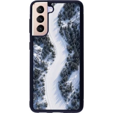Coque Samsung Galaxy S21 5G - Silicone rigide noir Sports 2026 Ski
