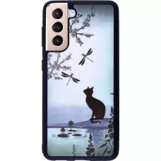 Coque Samsung Galaxy S21 5G - Silicone rigide noir Spring 19 12