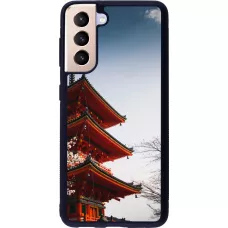 Samsung Galaxy S21 5G Case Hülle - Silikon schwarz Spring 23 Japan