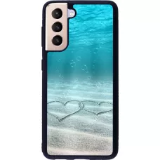 Coque Samsung Galaxy S21 5G - Silicone rigide noir Summer 18 19