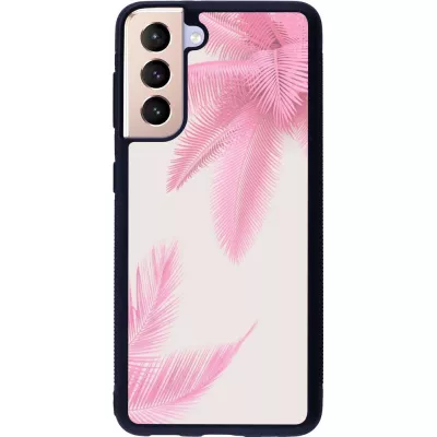 Coque Samsung Galaxy S21 5G - Silicone rigide noir Summer 20 15