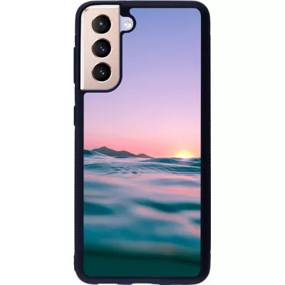 Coque Samsung Galaxy S21 5G - Silicone rigide noir Summer 2021 12