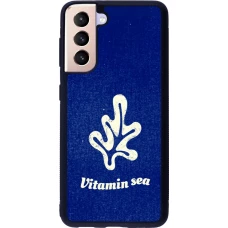Samsung Galaxy S21 5G Case Hülle - Silikon schwarz Vitamin sea Summer 2026