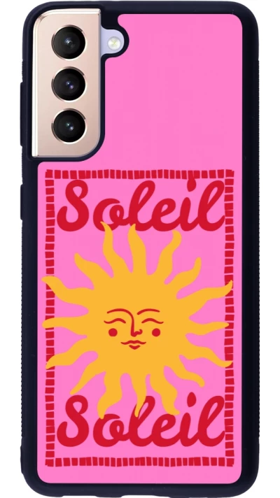 Samsung Galaxy S21 5G Case Hülle - Silikon schwarz Sun sun 2026