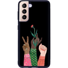 Samsung Galaxy S21 5G Case Hülle - Silikon schwarz Womens day 2026 2