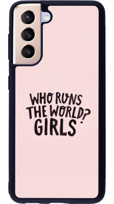 Samsung Galaxy S21 5G Case Hülle - Silikon schwarz Womens day 2026 3