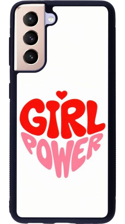 Samsung Galaxy S21 5G Case Hülle - Silikon schwarz Womens day 2026 6
