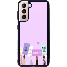Samsung Galaxy S21 5G Case Hülle - Silikon schwarz Womens day 2026 9