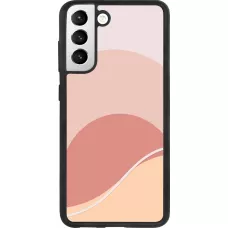 Samsung Galaxy S21 FE 5G Case Hülle - Silikon schwarz Autumn 22 abstract sunrise