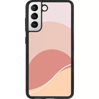 Coque Samsung Galaxy S21 FE 5G - Silicone rigide noir Autumn 22 abstract sunrise