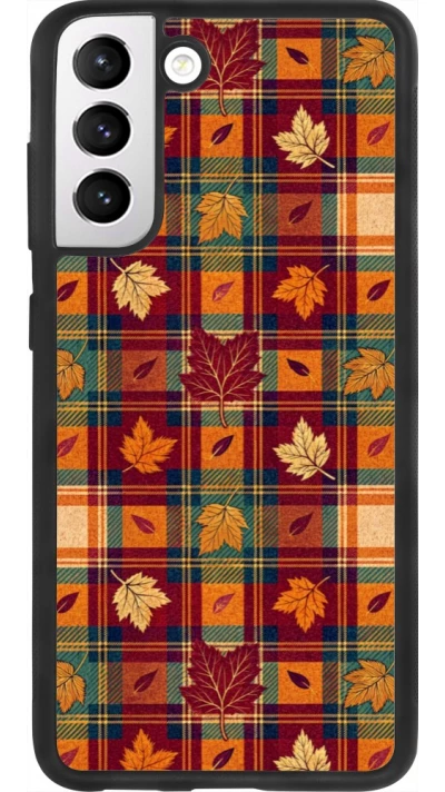 Coque Samsung Galaxy S21 FE 5G - Silicone rigide noir Autumn 26 Autumn pattern