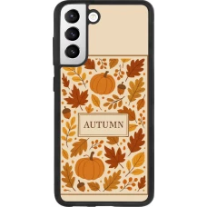 Samsung Galaxy S21 FE 5G Case Hülle - Silikon schwarz Autumn 26 Hello autumn