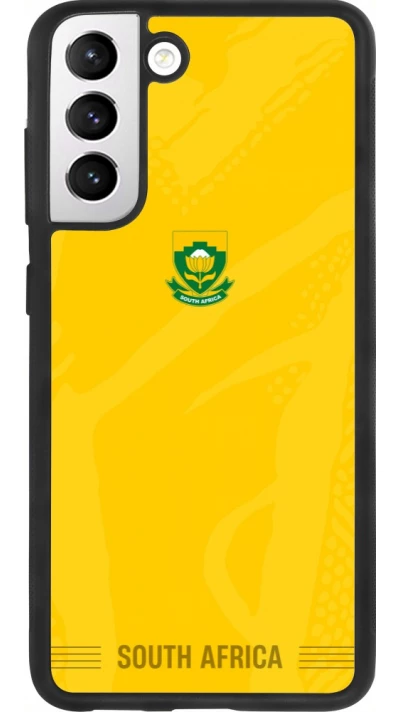Samsung Galaxy S21 FE 5G Case Hülle - Silikon schwarz Südafrika 2026 personalisierbares Fussballtrikot