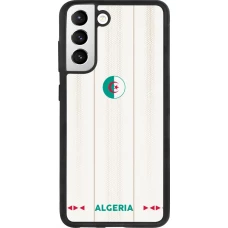 Samsung Galaxy S21 FE 5G Case Hülle - Silikon schwarz Algerien 2026 personalisierbares Fussballtrikot