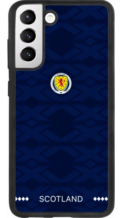 Samsung Galaxy S21 FE 5G Case Hülle - Silikon schwarz Schottland 2026 personalisierbares Fussballtrikot