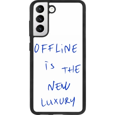 Samsung Galaxy S21 FE 5G Case Hülle - Silikon schwarz Offline is the new luxury
