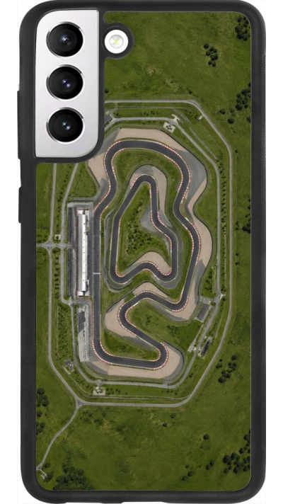 Coque Samsung Galaxy S21 FE 5G - Silicone rigide noir Sports 2026 Circuit