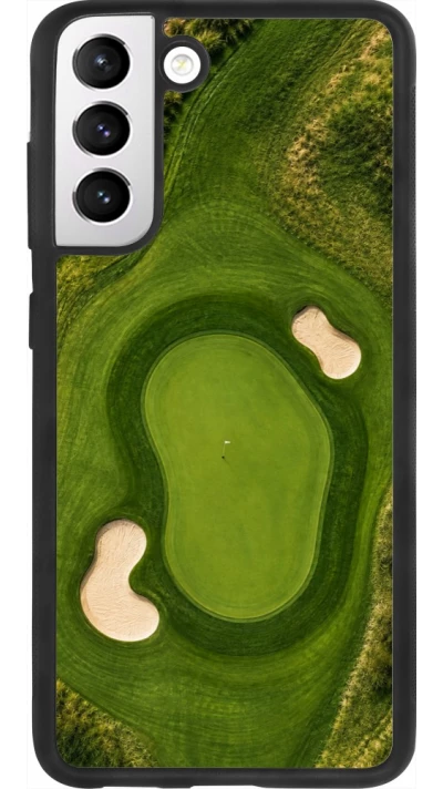 Coque Samsung Galaxy S21 FE 5G - Silicone rigide noir Sports 2026 Golf