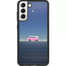 Samsung Galaxy S21 FE 5G Case Hülle - Silikon schwarz Spring 23 pink bus