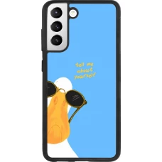 Samsung Galaxy S21 FE 5G Case Hülle - Silikon schwarz Tell me about yourself Summer 2026