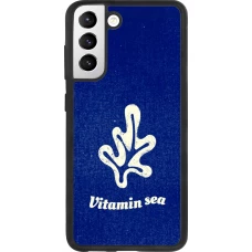 Samsung Galaxy S21 FE 5G Case Hülle - Silikon schwarz Vitamin sea Summer 2026
