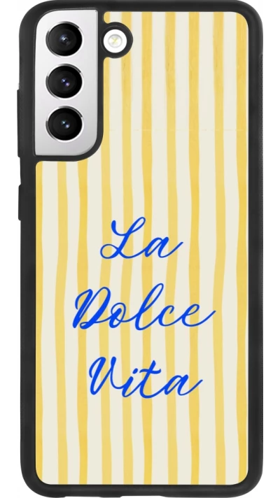 Samsung Galaxy S21 FE 5G Case Hülle - Silikon schwarz The good life 2026
