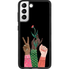 Coque Samsung Galaxy S21 FE 5G - Silicone rigide noir Womens day 2026 2