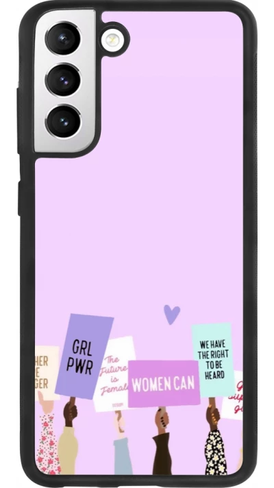 Samsung Galaxy S21 FE 5G Case Hülle - Silikon schwarz Womens day 2026 9