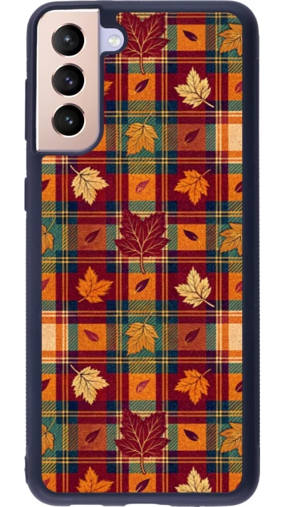 Coque Samsung Galaxy S21+ 5G - Silicone rigide noir Autumn 26 Autumn pattern