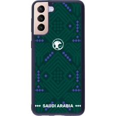 Samsung Galaxy S21+ 5G Case Hülle - Silikon schwarz Saudi Arabien 2026 personalisierbares Fussballtrikot