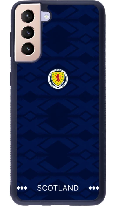 Samsung Galaxy S21+ 5G Case Hülle - Silikon schwarz Schottland 2026 personalisierbares Fussballtrikot