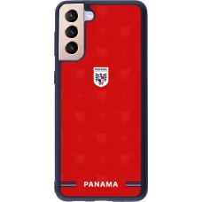 Samsung Galaxy S21+ 5G Case Hülle - Silikon schwarz Panama 2026 personalisierbares Fussballtrikot
